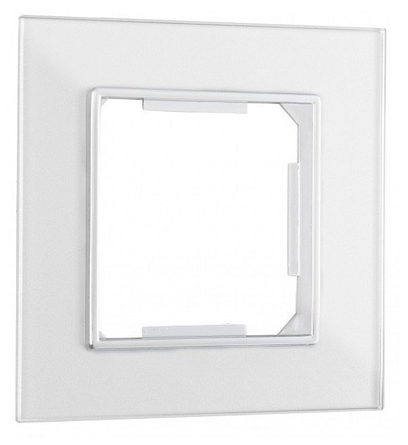 Рамка на 1 пост Arte Milano am-503.02 503.02-1.silver - фото 4941461