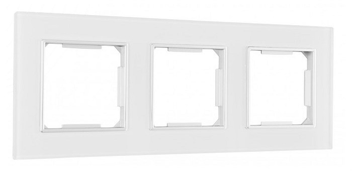 Рамка на 3 поста Arte Milano am-503.02 503.02-3.white - фото 4941479