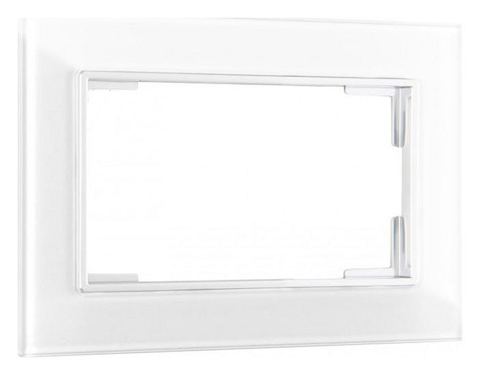 Рамка для двойной розетки Arte Milano am-503.02 503.02-double.white - фото 4941503