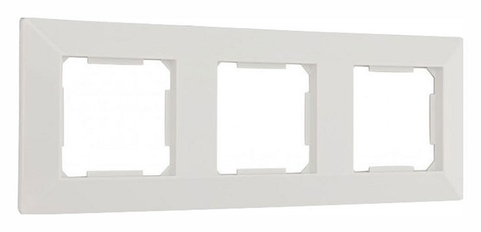 Рамка на 3 поста Arte Milano am-503.03 503.03-3.white - фото 4941527