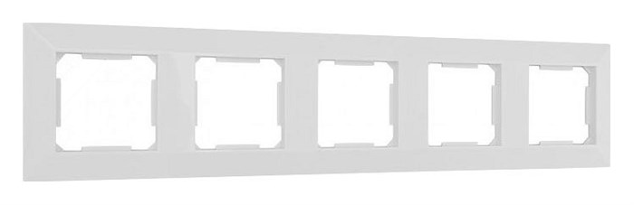 Рамка на 5 постов Arte Milano am-503.03 503.03-5.white - фото 4941543