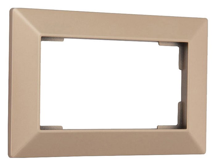 Рамка для двойной розетки Arte Milano am-503.03 503.03-double.shampan - фото 4941547