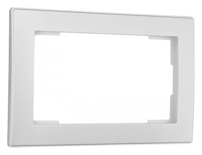 Рамка для двойной розетки Arte Milano am-503.06 503.06-double.silver - фото 4941595