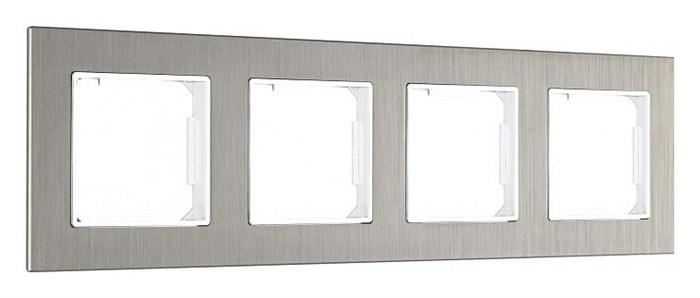 Рамка на 4 поста Arte Milano am-503.12 503.12-4.grey - фото 4941625