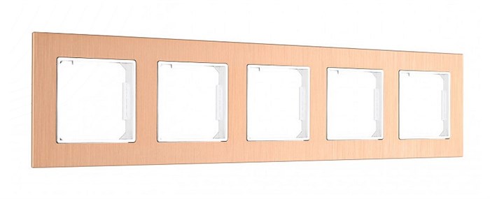 Рамка на 5 постов Arte Milano am-503.12 503.12-5.pink - фото 4941635