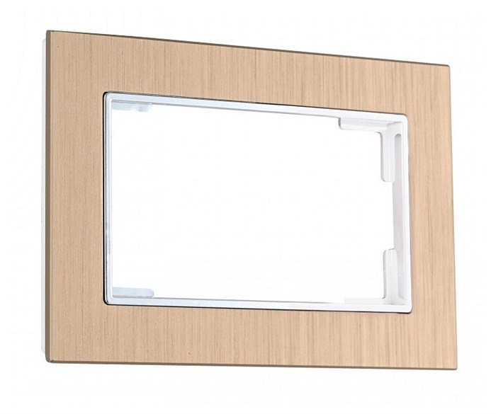 Рамка для двойной розетки Arte Milano am-503.12 503.12-double.shampan - фото 4941645