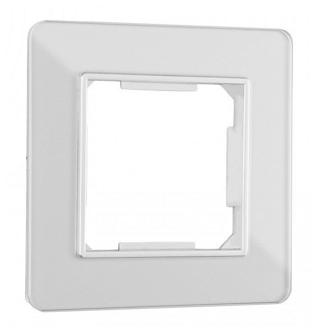 Рамка на 1 пост Arte Milano am-503.14 503.14-1.silver - фото 4941651