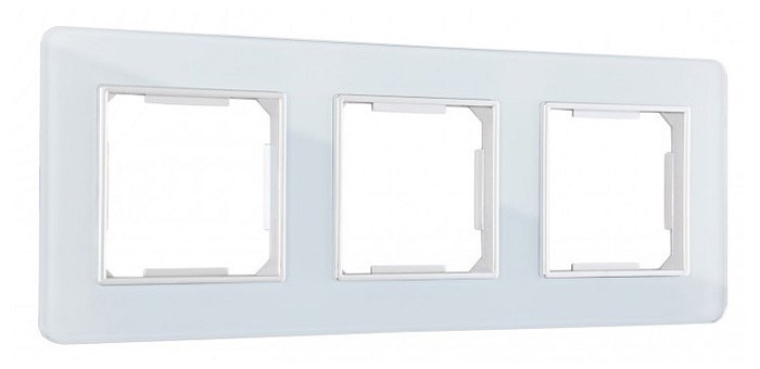 Рамка на 3 поста Arte Milano am-503.14 503.14-3.white - фото 4941668