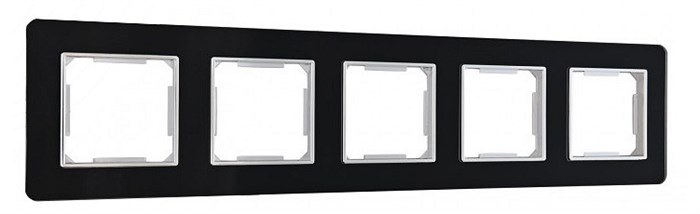 Рамка на 5 постов Arte Milano am-503.14 503.14-5.black - фото 4941678