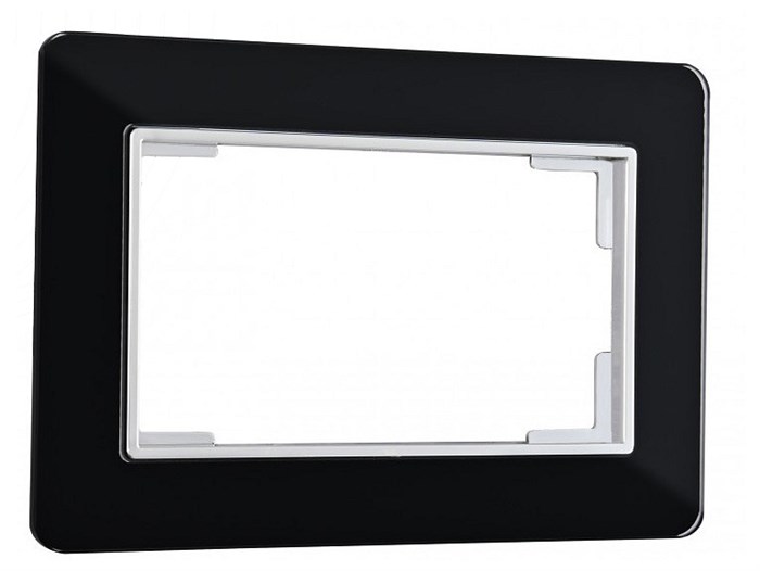 Рамка для двойной розетки Arte Milano am-503.14 503.14-double.black - фото 4941686