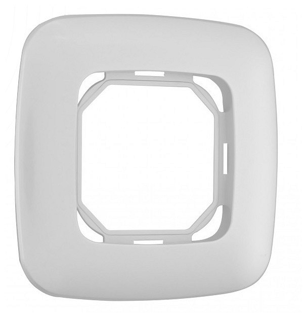 Рамка на 1 пост Arte Milano am-505.05 505.05-1.silver - фото 4941698