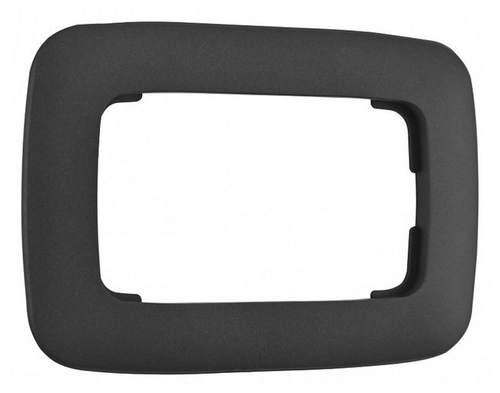 Рамка для двойной розетки Arte Milano am-505.05 505.05-double.black - фото 4941734