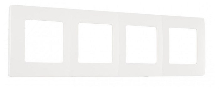 Рамка на 4 поста Arte Milano am-517.17 517.17-4.white - фото 4941772