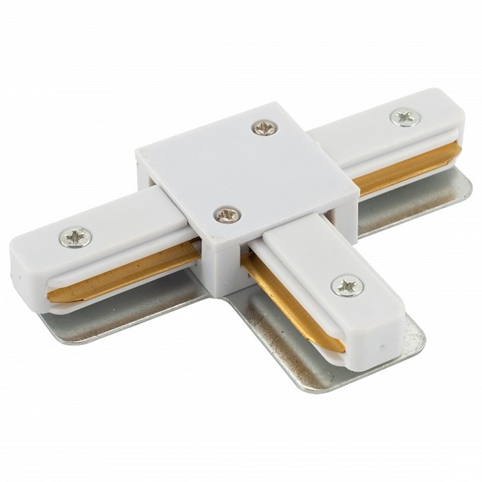 Соединитель T-образный для треков Denkirs DK Track White TR1103-WH - фото 4947104