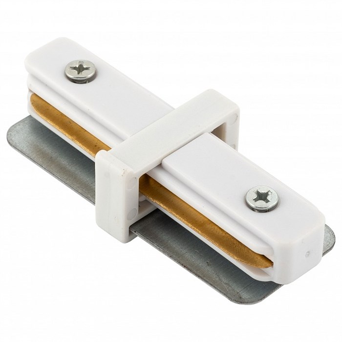 Соединитель линейный для треков Denkirs DK Track White TR1101-WH - фото 4947127