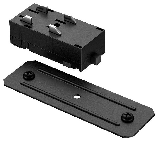 Токопровод концевой Denkirs Smart TR2101-BK - фото 4947553