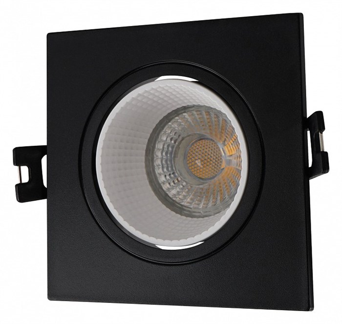 Встраиваемый светильник Denkirs Rodvig DK3071-BK+WH - фото 4947782