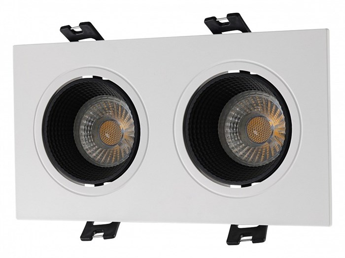 Встраиваемый светильник Denkirs Rodvig DK3072-WH+BK - фото 4947808