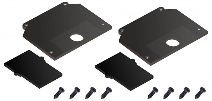 Заглушка для трека Denkirs SMART ONE TR2025-BK - фото 4949514