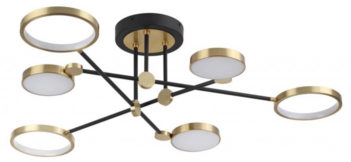 Люстра на штанге Odeon Light Denzel 4320/60CL - фото 4952565