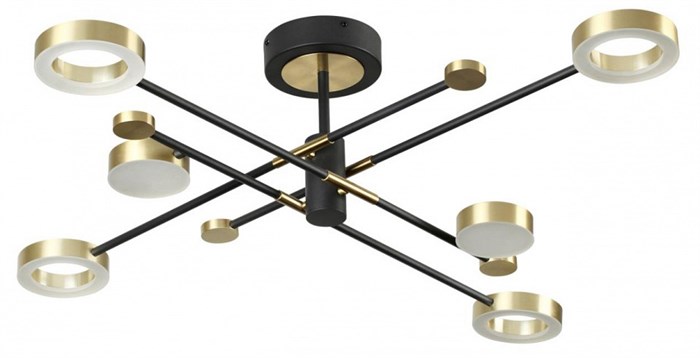 Люстра на штанге Odeon Light Denzel 4321/55CL - фото 4952580