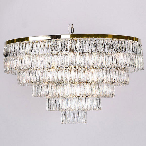 Подвесная люстра Newport 10120 10129+17/C gold - фото 4961465
