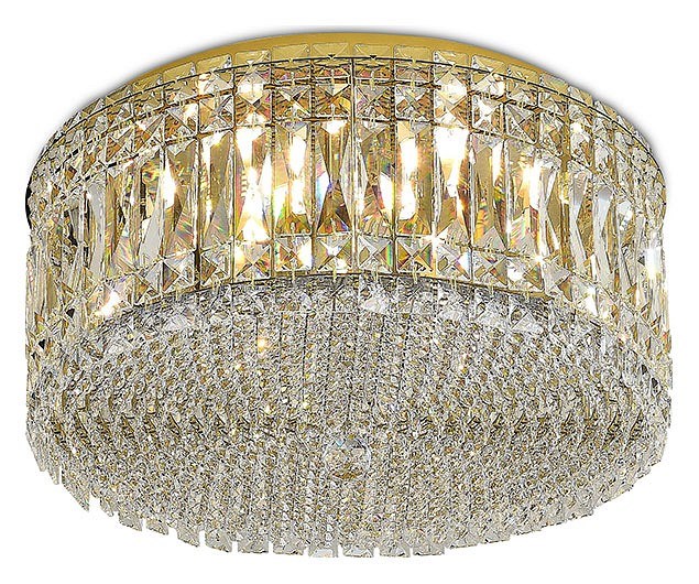 Потолочная люстра Newport 8450 8457/PL gold - фото 4961658