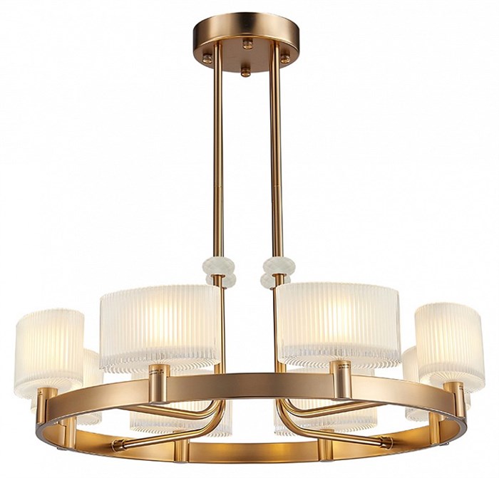 Люстра на штанге Newport 4330 4338/C new gold - фото 4966285