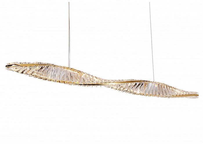 Подвесной светильник Newport 8240 8244/120 gold - фото 4966362