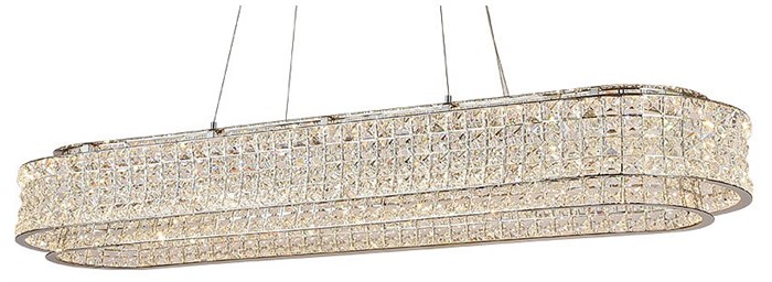 Подвесная люстра Newport 8510 8510/120 chrome - фото 4966384