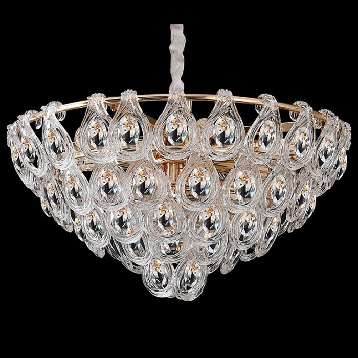 Подвесная люстра Newport 5250 5259/C gold - фото 4966399