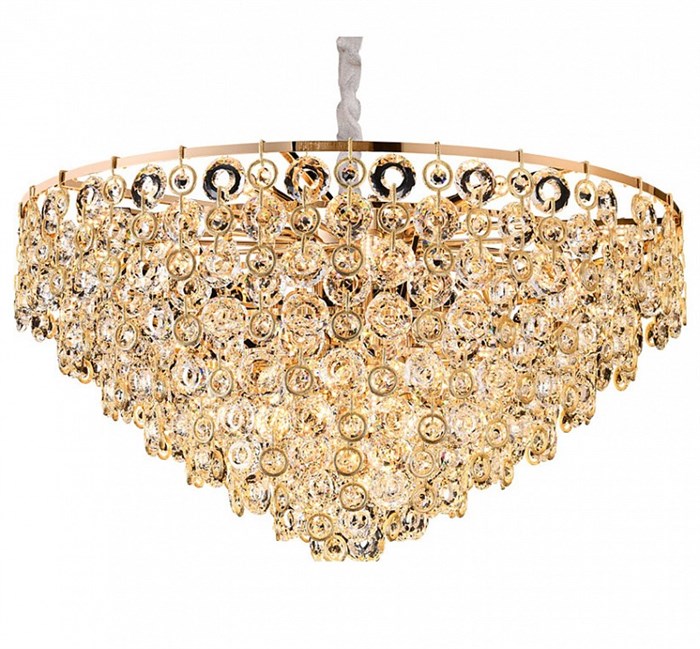 Подвесная люстра Newport 5260 5265+16/C gold - фото 4966406