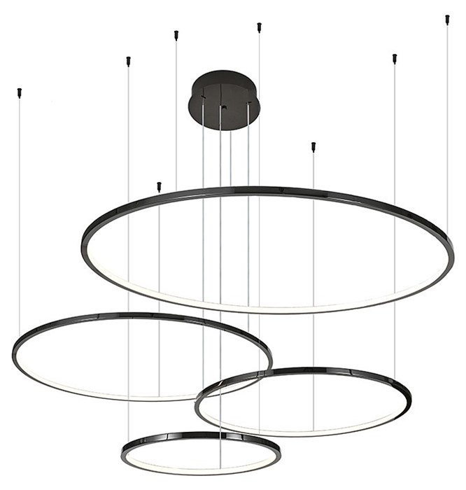 Подвесной светильник Newport 15000 15104/S black glossy - фото 4966525