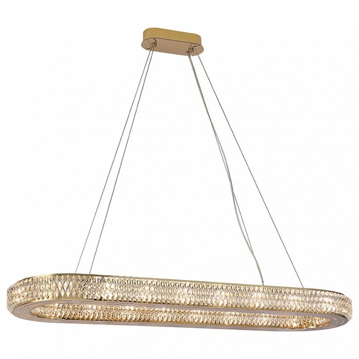 Подвесной светильник Newport MELODY 8560/100 C oval gold polished - фото 4966648
