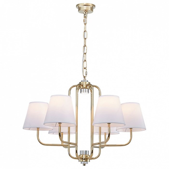 Подвесная люстра Newport OLGA 4646/С gold - фото 4966654