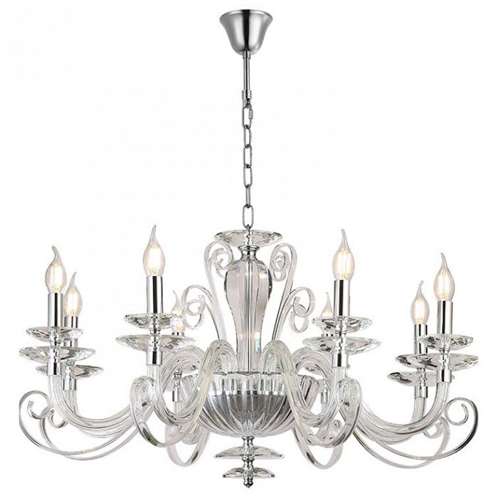 Подвесная люстра Newport ANNABELLE 8578/C chrome - фото 4966661