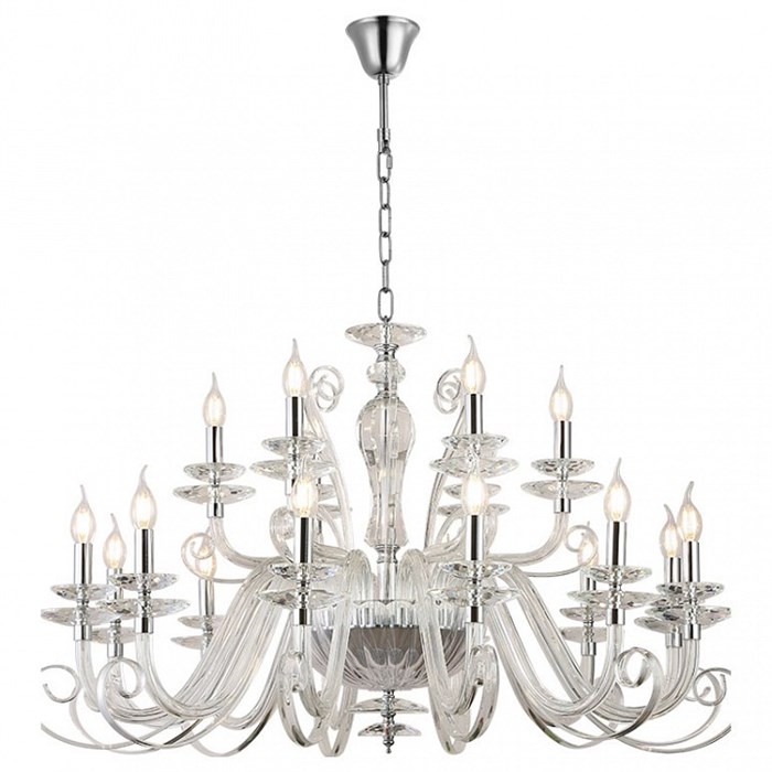 Подвесная люстра Newport ANNABELLE 8576+12/C chrome - фото 4966663