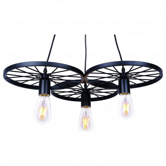 Подвесная люстра TopLight Vanessa TL1201H-03BK - фото 4967687