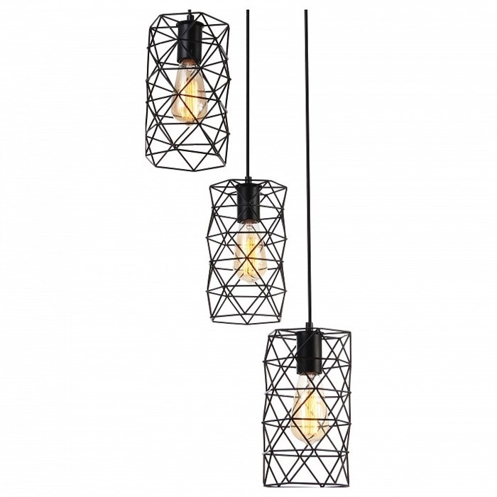 Подвесная люстра TopLight Marcia TL1175H-03BK - фото 4967692