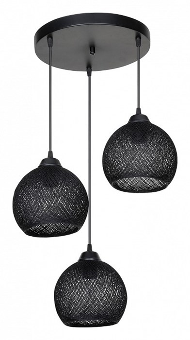 Подвесной светильник TopLight Lizbeth TL1612R-03BK - фото 4967910