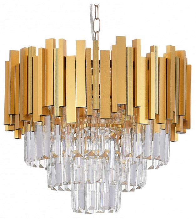 Подвесной светильник Natali Kovaltseva BELLEZZA BELLEZZA 81427/5C GOLD - фото 4969290