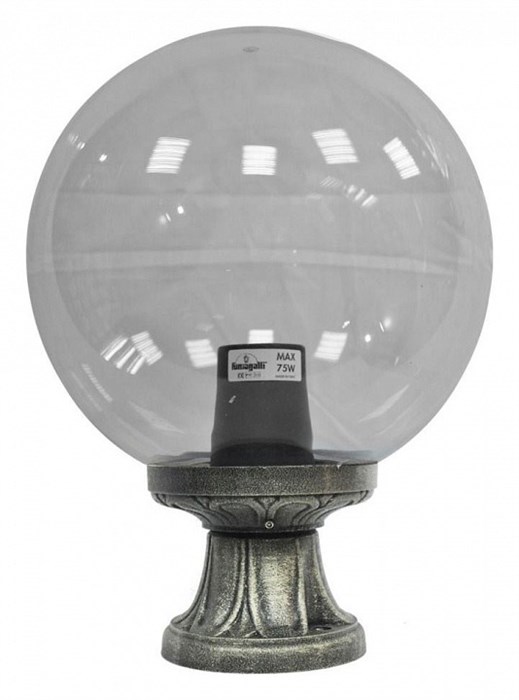 Наземный низкий светильник Fumagalli Globe 300 G30.110.000.BZF1R - фото 4984506