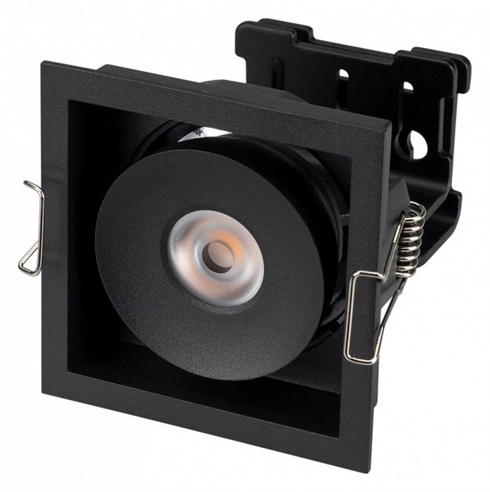 Встраиваемый светильник Arlight CL-SIMPLE-S80x80-9W Warm3000 (BK, 45 deg) 028149 - фото 4988233