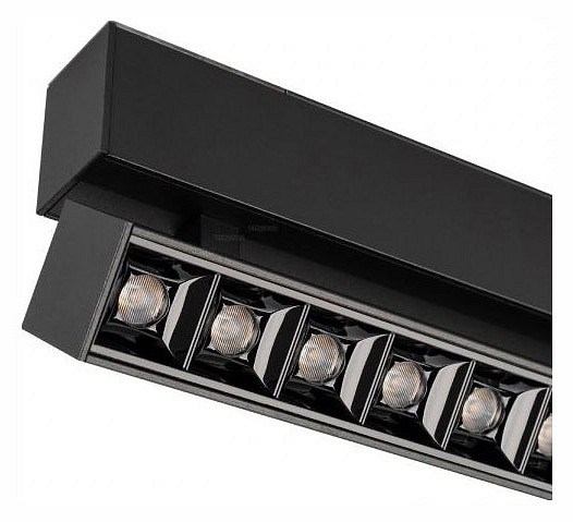 Светильник на штанге Arlight MAG-LASER-FOLD-45-S480-18W Warm3000 (BK, 15 deg, 24V) 026978 - фото 4988465