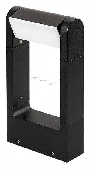 Наземный низкий светильник Arlight LGD-PATH-FRAME-ROTARY-H300-6W Warm3000 (BK, 111 deg, 230V) 020344(1) - фото 4988492