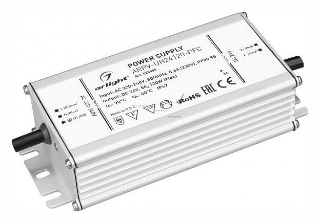 Блок питания Arlight ARPV-UH24120-PFC 028085 - фото 4989586