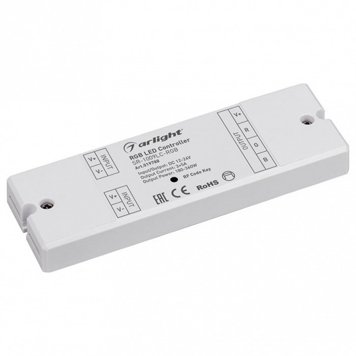 Контроллер-регулятор цвета RGB Arlight SR-1009 019788 - фото 4989898