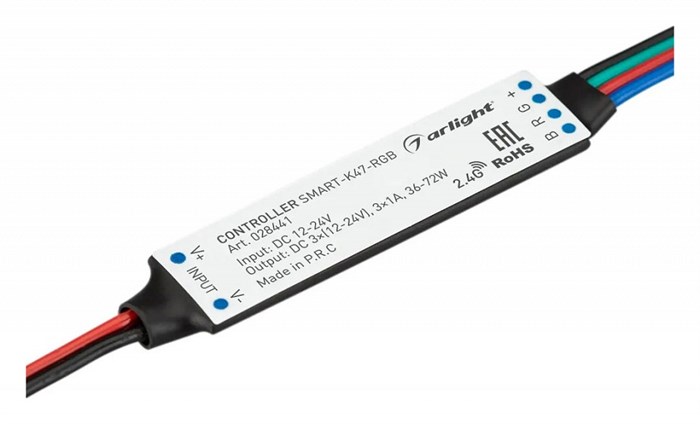 Контроллер-регулятор цвета RGB Arlight SMART 28441 - фото 4991582