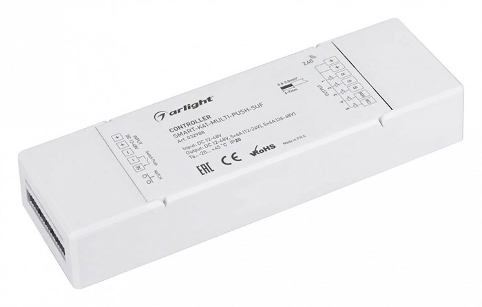 Контроллер-выключатель Wi-Fi для смартфонов и планшетов Arlight SMART 032988 - фото 4999675