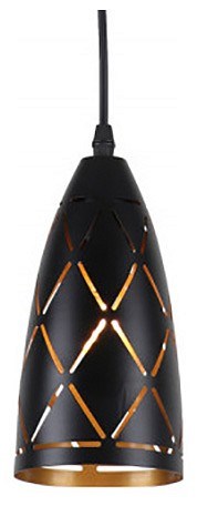 Подвесной светильник Imex MD.2962 MD.2962-1-P BK+GD - фото 5012092